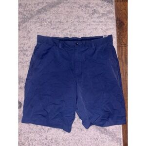 Vineyard Vines Men's Chino Shorts Navy Blue Size 34 Flat Front Casual